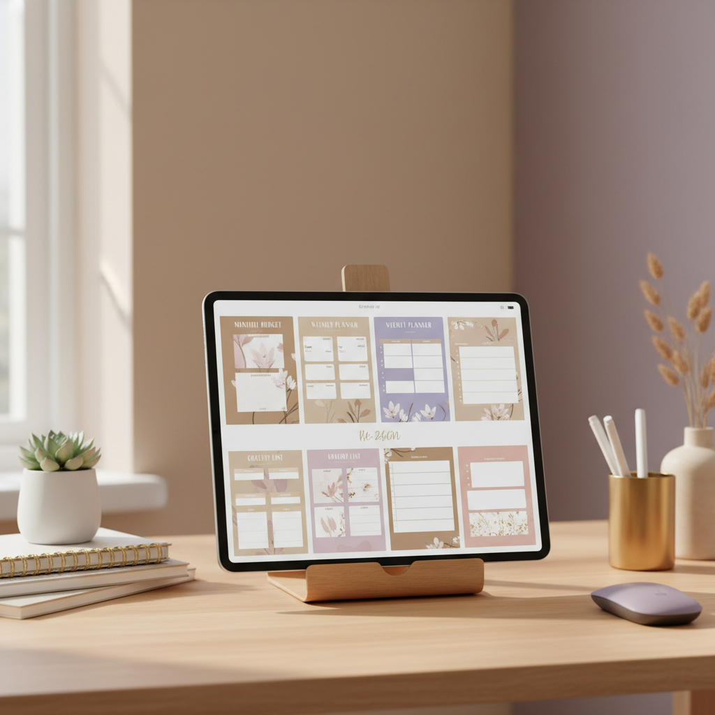 Canva Pro – Design Beautiful Budget Printables & Planners