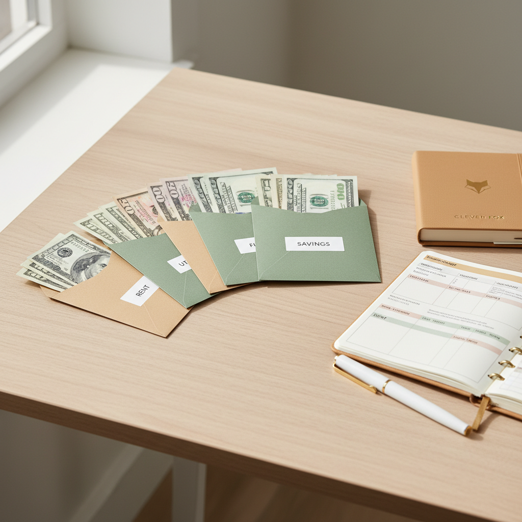 Clever Fox Cash Envelopes for Budgeting System