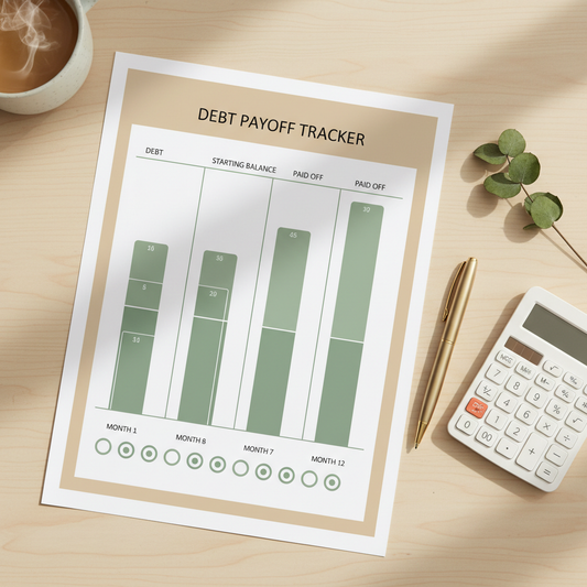 Debt Payoff Tracker – Printable