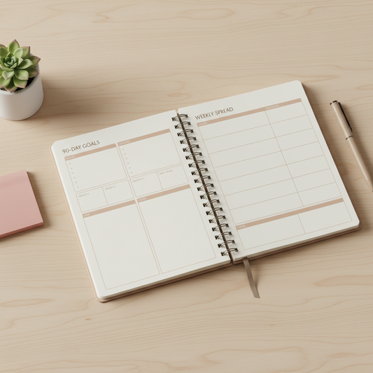 This Is My Era – 90 Day Planner 2026 | Daily & Weekly Undated Planner